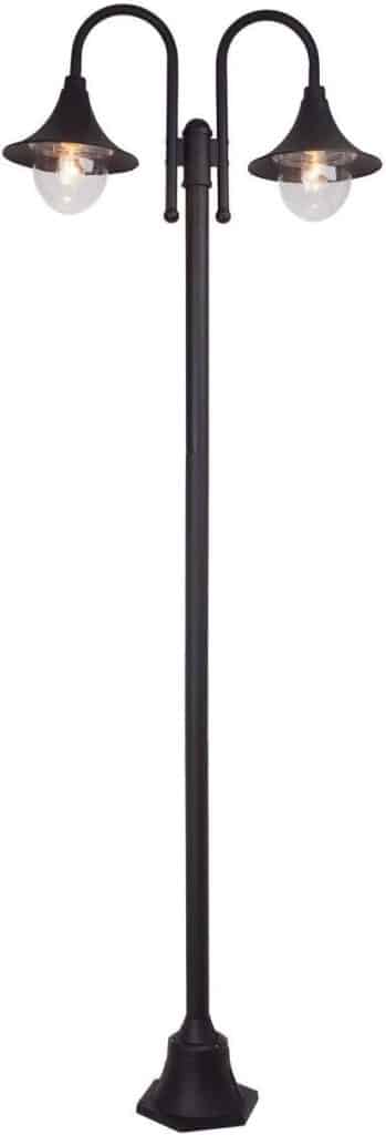 lampadaire extérieur terrasse