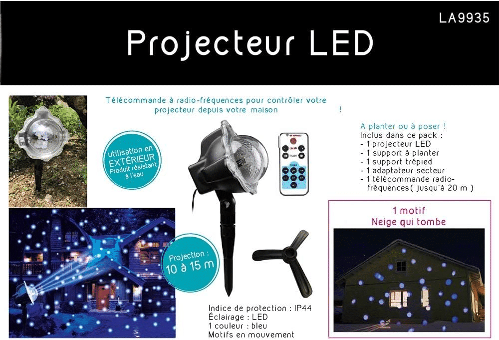 projecteur terrasse