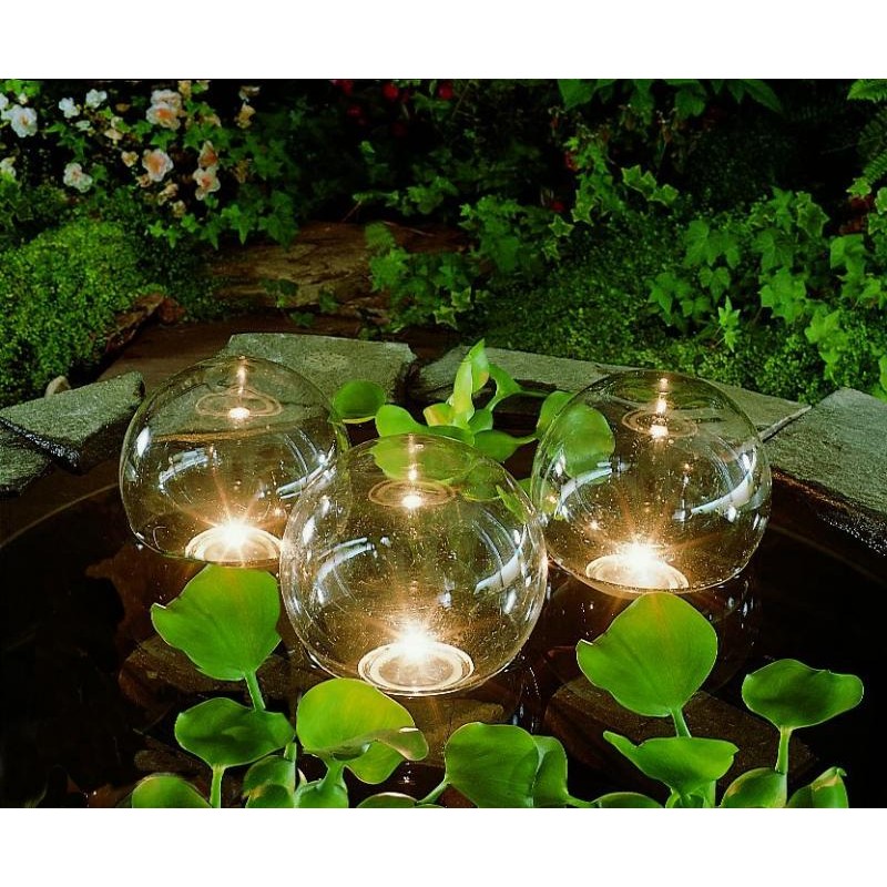 boule luminaire jardin